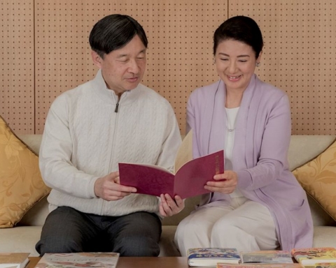 L'Empereur Naruhito et la Reine Masako. Crédit photo : l'Agence impériale du Japon.
