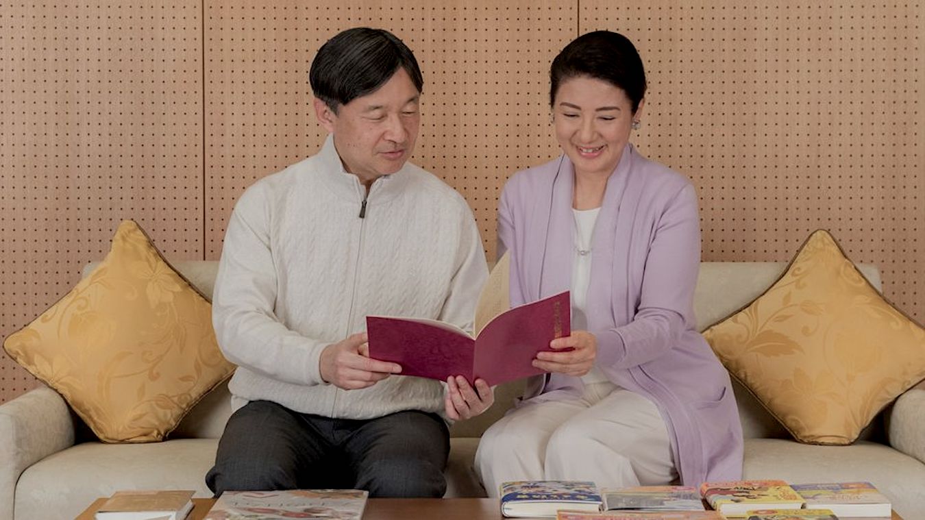 L'Empereur Naruhito et la Reine Masako. Crédit photo : l'Agence impériale du Japon.