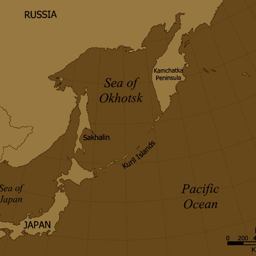 Carte îles Kouriles Japon Russie. Copyright : By No machine-readable author provided. NormanEinstein assumed (based on copyright claims). - No machine-readable source provided. Own work assumed (based on copyright claims)., CC BY-SA 3.0, https://commons.wikimedia.org/w/index.php?curid=385863