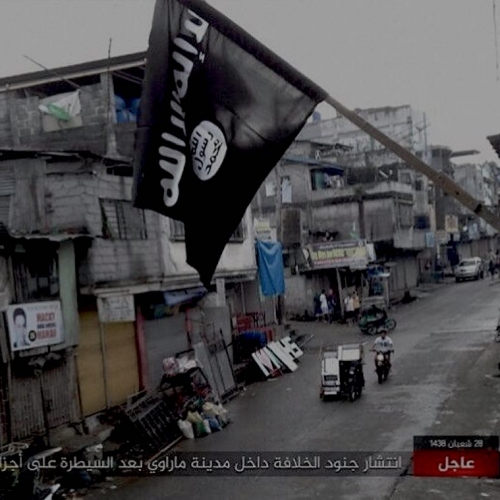 ISIS à Marawi, Philippines - Image capture d'écran.