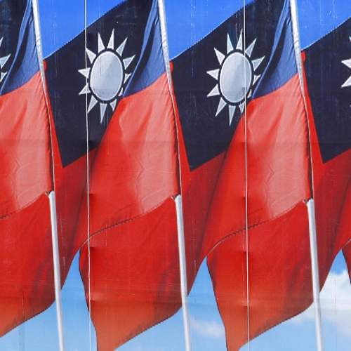 Drapeaux du Taiwan lors de la fête nationale. Crédit photo : ©Taiwan's MOFA