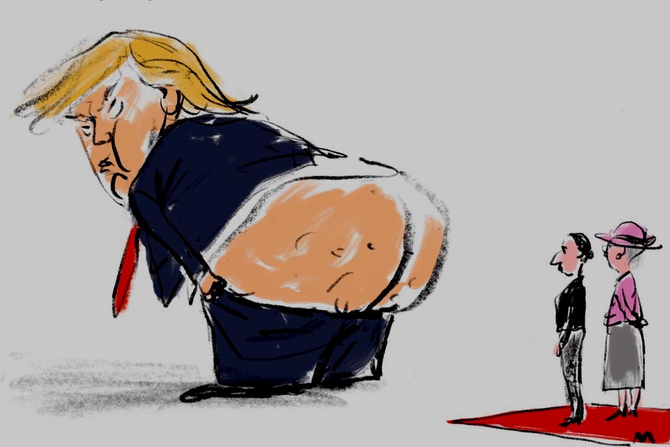 Diplomatie Dessin Trump - © DR