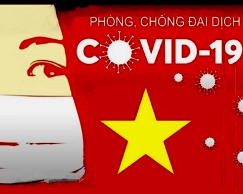 Vietnam : Affiche de prévention et de propagande contre le CoVid-19