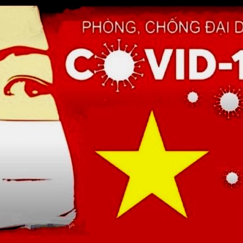 Vietnam : Affiche de prévention et de propagande contre le CoVid-19
