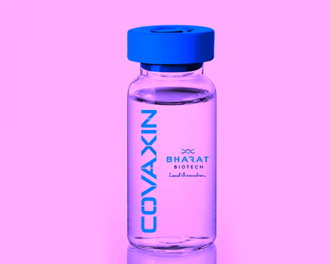 Candidat Covaxin-vial-7-31 Inde par le laboratoire Bharat Biotech International Ltd.